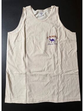 Vintage 1995 Camel Genuine Taste Tank Top Adult XL 100% Cotton Made in USA